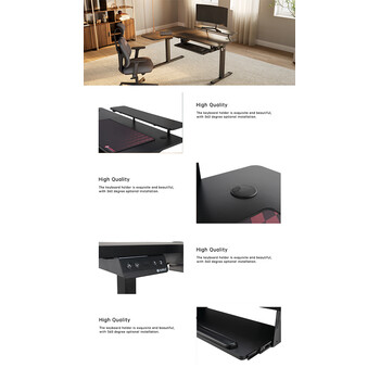 Γραφείο - Eureka Ergonomic® ERK-L60L-B-PRO-V1-EU