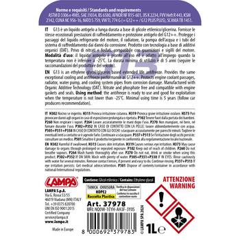 L3797.8 ΑΝΤΙΨΥΚΤΙΚΟ/ΠΑΡΑΦΛΟΥ PREMIUM SERIES G13 VIOLA -25°C>+105°C 1L - 1 ΤΕΜ.