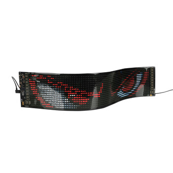 L9578.1 ΠΑΝΕΛ ΕΥΚΑΜΠΤΟ SMART LED PANEL 1024 LED 92x374mm RGB ΜΕ ΚΑΛΩΔΙΟ 450cm ΓΙΑ USB & REMOTE CONTROL LAMPA - 1 ΤΕΜ.
