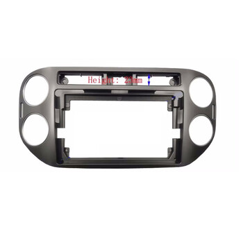 Πρόσοψη, Καλωδίωση & Canbus box για vw Tiguan για Tablet 9" (23mm Alarm Button) f-ct-Vw0639