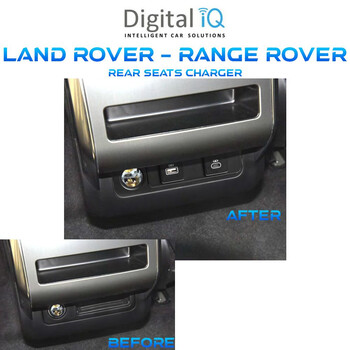 DIQ FΖ 5007 REAR SEATS DUAL CHARGER KIT for LAND ROVER - RANGE ROVER
