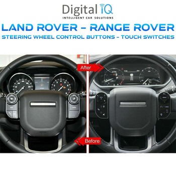 DIQ FZ 2009 STEERING WHEEL CONTROL BUTTONS - TOUCH SWITCHES for LAND ROVER - RANGE ROVER