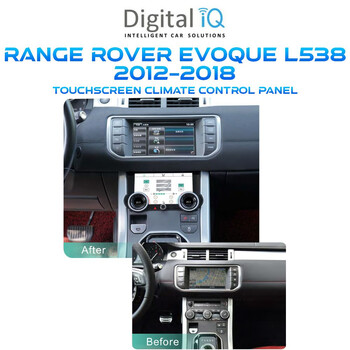 DIQ FZ 2008 TOUCHSCREEN CLIMATE CONTROL PANEL for RANGE ROVER EVOQUE L538 mod. 2012-2018