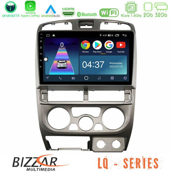 Bizzar lq Series 4core Android14 2+32gb Isuzu d-max 2004-2006 Navigation Multimedia Tablet 9" με Carplay & Android Auto u-lq-Iz0769