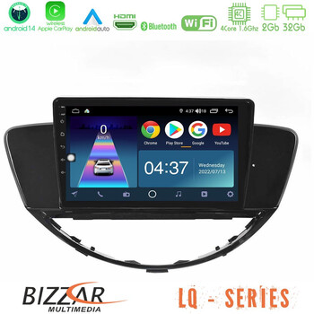 Bizzar lq Series 4core Android14 2+32gb Subaru Tribeca 2007-2014 Navigation Multimedia Tablet 9" με Carplay & Android Auto u-lq-Su2062