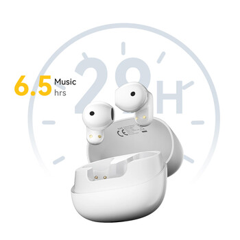 BLACKVIEW BT5.4 IPX4 WATERPROOF AIRBUDS 20 WITH CHARGING DOCK FROST WHITE