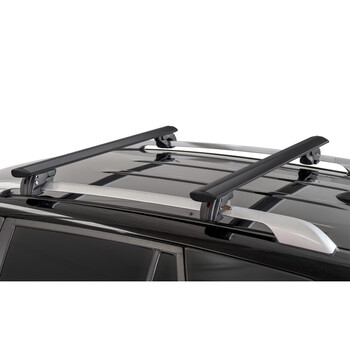 14660/MB ΜΠΑΡΕΣ ΟΡΟΦΗΣ ΑΛΟΥΜΙΝΙΟΥ FENDER 118 cm ΣΕ ΜΑΥΡΟ ΧΡΩΜΑ ΓΙΑ ΟΡΟΦΗ ΜΕ STANDARD / RAISED RAILS MENABO - 2 ΤΕΜ.