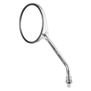 9163.0-LM ΚΑΘΡΕΠΤΕΣ MOTO OPAL CHROME ΣΤΡΟΓΓΥΛΟΙ M10x1,25 DX ΧΡΩΜΙΟ LAMPA - 2 τεμ.