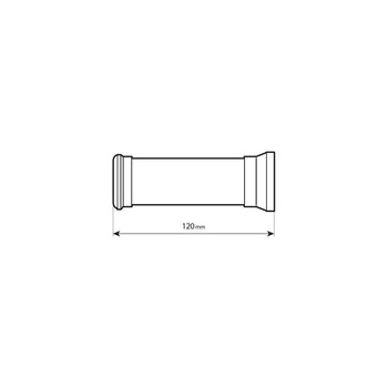 9175.4-LM ΧΕΡΟΥΛΙΑ MOTO ALU GRIP  ΜΑΥΡΟ ΧΡΩΜΑ 22mm+25mm 12cm LAMPA - 2 τεμ.