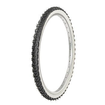 9442.0-LB ΛΑΣΤΙΧΟ ΠΟΔΗΛΑΤΟΥ MTB 24x1,75 ΜΑΥΡΟ-ΑΣΠΡΟ LAMPA - 1 τεμ.