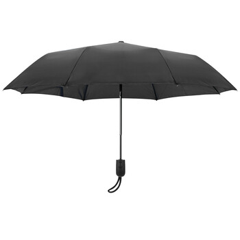 L9960.7 ΟΜΠΡΕΛΑ COMPACT MIDI Φ98cm ΑΝΤΙΑΝΕΜΙΚΗ ΜΕ ΑΥΤΟΜΑΤΟ ΑΝΟΙΓΜΑ ΣΕ ΜΑΥΡΟ ΧΡΩΜΑ LAMPA - 1 ΤΕΜ.