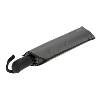 L9960.9 ΟΜΠΡΕΛΑ COMPACT MIDI Φ98cm ΑΝΤΙΑΝΕΜΙΚΗ ΜΕ ΑΥΤΟΜΑΤΟ ΑΝΟΙΓΜΑ ΣΕ ΓΚΡΙ ΧΡΩΜΑ LAMPA - 1 ΤΕΜ.