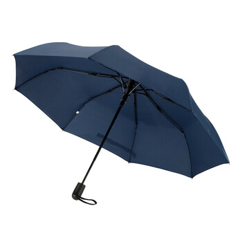 L9961.0 ΟΜΠΡΕΛΑ COMPACT MIDI Φ98cm ΑΝΤΙΑΝΕΜΙΚΗ ΜΕ ΑΥΤΟΜΑΤΟ ΑΝΟΙΓΜΑ ΣΕ ΜΠΛΕ ΧΡΩΜΑ LAMPA - 1 ΤΕΜ.
