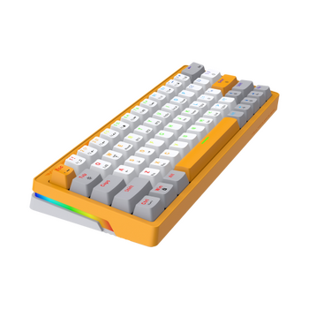 ARMAGGEDDON TRIMODE MECH RGB KEYBOARD LINEAR 63KEYS GMK-100 SUMMER