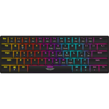 ARMAGGEDDON LOW PROFILE MODULAR MECH. KEYBOARD SMK-1C PSYCHSPARROW BLUE SWITH BLACK CLICKY