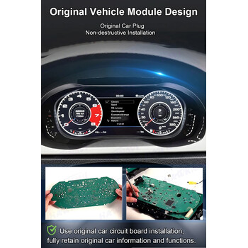 CARMEDIA CMDDB125VW-1 DIGITAL DASHBOARD 12.5'' VW TIGUAN 2016-2022