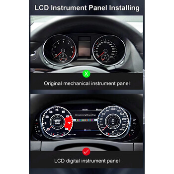 CARMEDIA CMDDB125VW-1 DIGITAL DASHBOARD 12.5'' VW TIGUAN 2016-2022