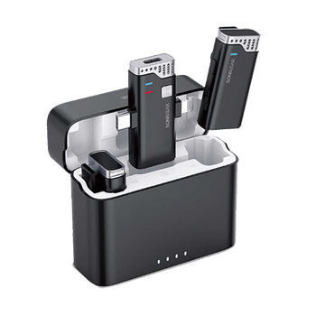 SONIC GEAR WIRELESS CLIP-ON MICROPHONE BLACK