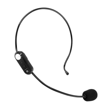 SONICGEAR RECHARGEABLE HEADSET MICROPHONE WMH 100 UL BLACK