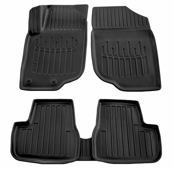 5016095/ST ΠΑΤΑΚΙA ΛΑΣΤΙΧΟ ΣΕ ΣΚΑΦΗ ME KOYMΠΩΜΑΤΑ ΓΙΑ PEUGEOT 207 5D 2006-2012 RACE AXION - 5 Τεμ.