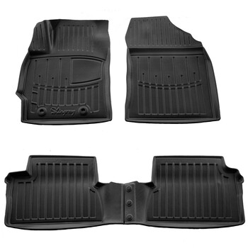 5022254/ST ΠΑΤΑΚΙA ΛΑΣΤΙΧΟ ΣΕ ΣΚΑΦΗ ME KOYMΠΩΜΑΤΑ ΓΙΑ TOYOTA AURIS E180 2012-2019 5D RACE AXION - 4 Τεμ.
