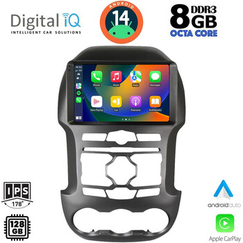 DIGITAL IQ BXF 7171S_CPAA (9inc) MULTIMEDIA TABLET for FORD RANGER mod. 2011-2015