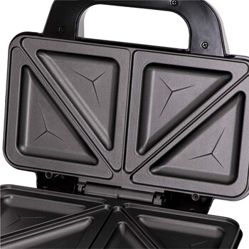 ADLER SANDWICH MAKER XXL SIZE 1300W BLACK SILVER