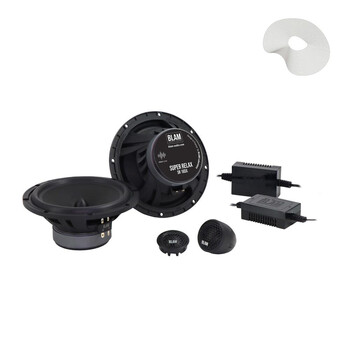 Blam  Sr165x  High-Sensitivity two-way Component Speaker System

max Power 150 w – Rated Power 75 W

frequency Response 60 hz – 25 Khz

impedance 3 ω – Sensitivity 93 db Άμεση Παράδοση