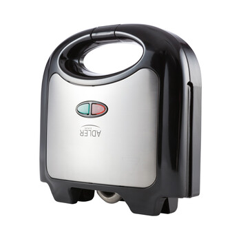 ADLER SANDWICH MAKER 850W BLACK/SILVER