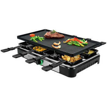 ADLER ELECTRIC GRILL - RACLETTE 1400W BLACK