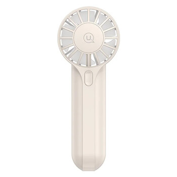 USAMS φορητός ανεμιστήρας ZB288 με 3 ταχύτητες, 1200mAh, λευκός