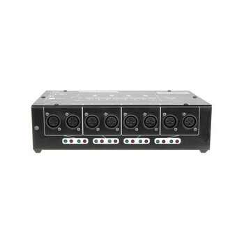 Qtx DMX-D8DMX Booster/Διανομέας 8 Δρόμων (Τεμάχιο)