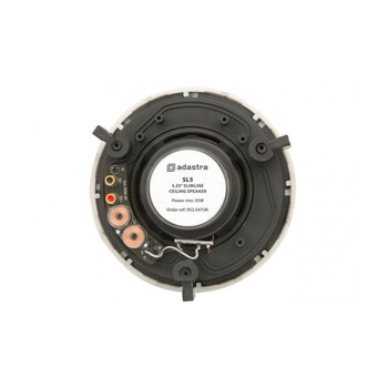 Adastra SL5 Χωνευτό Ηχείο Οροφής 5.25'' 35W RMS Λευκό (Ζεύγος)