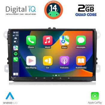 DIGITAL IQ BLD 280_CPA (9" DECK) MULTIMEDIA SYSTEM for VW – SKODA – SEAT mod. 2004-2014