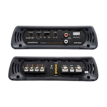 Powerbass ACS-2120 Ενισχυτής 2 Καναλιών 2x120W RMS (Τεμάχιο)