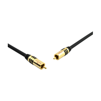 Oehlbach NF Sub Καλώδιο για Subwoofer RCA - RCA 2m Black (Τεμάχιο)