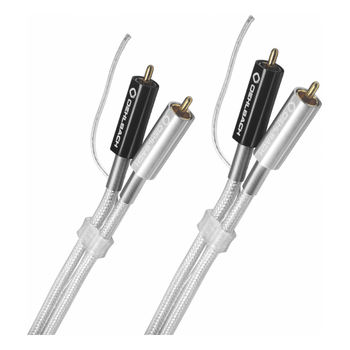 Oehlbach Silver Express Plus Phono NF Audio Διπλό Καλώδιο RCA για πικαπ με Γείωση 1m (Τεμάχιο)