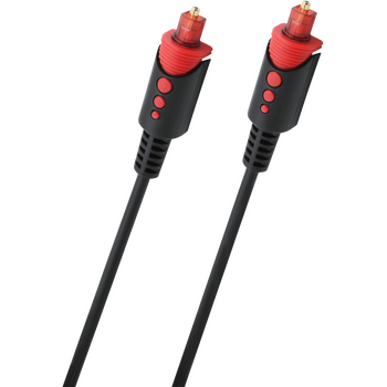 Oehlbach Red Opto Star Οπτικό Ψηφιακό Καλώδιο TOSLINK 4m Black (Τεμάχιο)