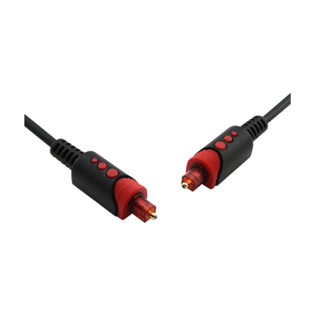 Oehlbach Red Opto Star Οπτικό Ψηφιακό Καλώδιο TOSLINK 1.5m Black (Τεμάχιο)