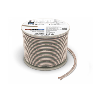 Oehlbach Speaker Wire SP-7 Καλώδιο Ηχείων 2 x 0,75 mm² 20m (Τεμάχιο)