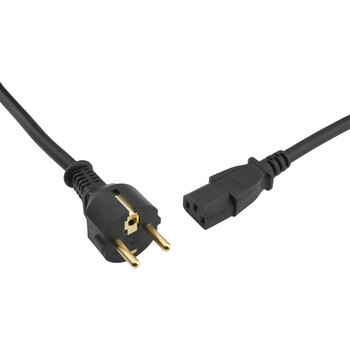 Oehlbach Powercord C13 Καλώδιο Τροφοδοσίας 1.5m Black (Τεμάχιο)