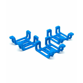 Tractive Ανταλλακτικά Rubber Clips για GPS DOG 4 και DOG LTE Blue (3 Τεμάχια)