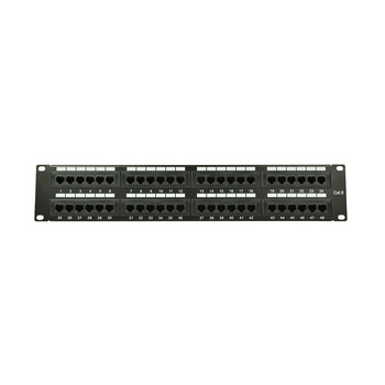Adastra CAT6-48IDC Rackmount IDC Patch Panel 48-Port (Τεμάχιο)