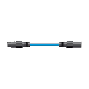 XF-XM1200BL Καλώδιο Μικροφώνου XLR Female - XLR Male 12m Μπλέ (Τεμάχιο)