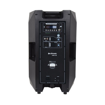 Citronic CASA-12A Ενεργό Ηχείο PA με DSP, USB/SD και Bluetooth 280W RMS Μαύρο (Τεμάχιο)