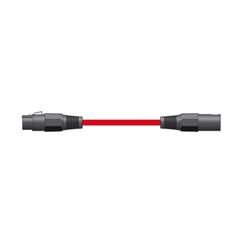 XF-XM1200RD Καλώδιο Μικροφώνου XLR Female - XLR Male 12m Κόκκινο (Τεμάχιο)