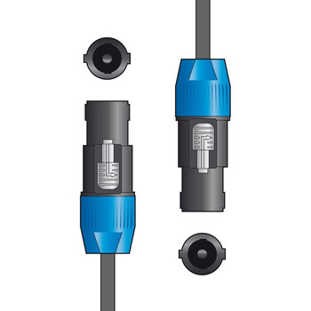 Qtx 190.178UK Καλώδιο Ηχείων 2 x Βύσματα SPK 1,5 m (Τεμάχιο)