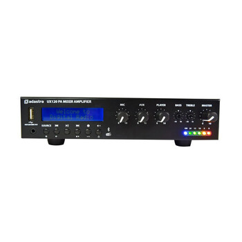 Adastra UX120 Μίκτης-Ενισχυτής 100V 120W RMS (Τεμάχιο)