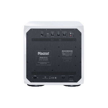Magnat Omega CS12 12" Ενεργό Subwoofer 525W RMS Piano White (Τεμάχιο) Magnat Omega CS12 12" Ενεργό Subwoofer 525W RMS Piano White (Τεμάχιο)