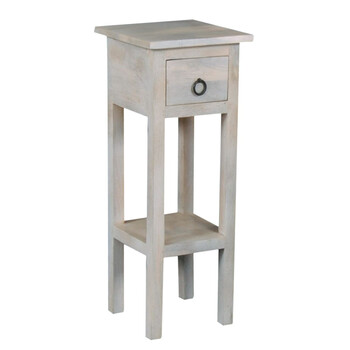 ΕΙ930,1 MAISON CLASSIC Έπιπλο Stand - Ξύλο Mango Antique Άσπρο